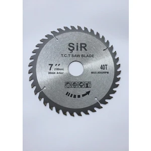 Elmas Sunta Tahta Kesme Testere Şir 180MM x 40T x 30MM
