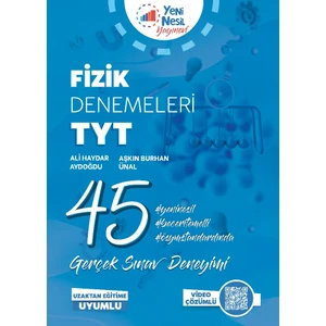 Palme Yayıncılık TYT Fizik 45 Deneme Sınavı