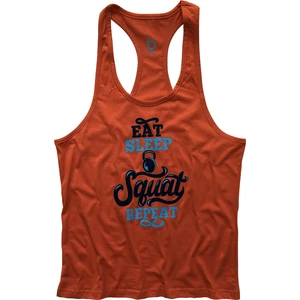Fitness Gym Tank Top Sporcu Atleti Squatrep Turuncu