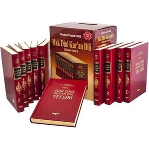 Akçağ Yayınları Hak Dini Kur'an Dili Elmalılı Tefsiri 10 Cilt (Ciltli) - Elmalılı Muhammed Hamdi Yazır
