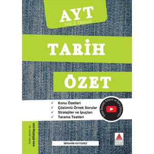 Delta Kültür Yayınevi Ayt Tarih Özet