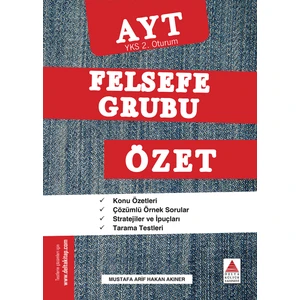 Delta Kültür Yayınevi Ayt Felsefe Özet