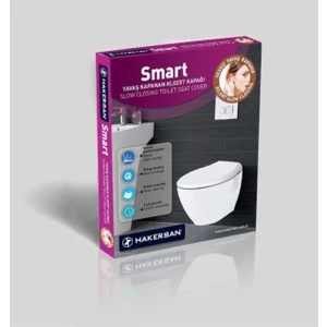 Smart Yavaş Kapanan Soft Amortisörlü Klozet Kapağı