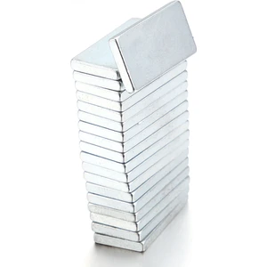 Dünya Magnet 20 Adet 20MM x 10MM x 2mm Köşeli Güçlü Neodyum Mıknatıs