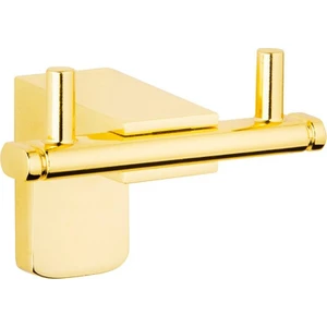 Tema Premium Ikili Askı Banyo Askılığı Bornozluk Paslanmaz Altın