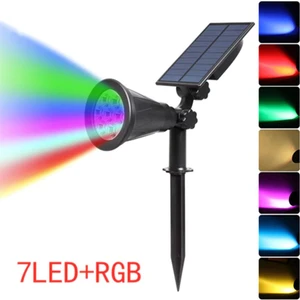 Solar Rgb LED Bahçe Aydınlatma Güneş Enerjili Lamba