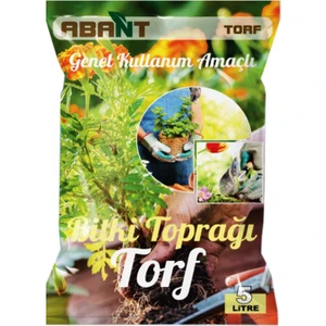 Torf Doğal Bitki Toprağı 5 Litre
