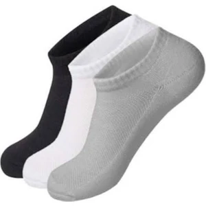 4 Çift Farklı Renklerde Erkek Sneakers Görünmez Kisa Patik Çorap