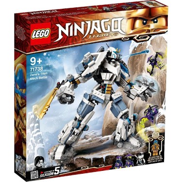 じゅんちゃん LEGO NINJAGO Legacy Zane'in Titan Makine Savaşı 71738 - 9 Yaş ve
