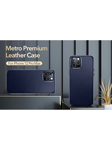 Apple iPhone 12 Pro Max case blue ESR Metro Premium