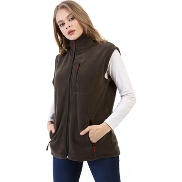 Genıus Store Kadın Spor Polar Yelek Outdoor