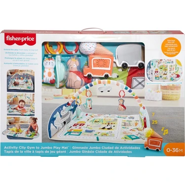 Fisher-Price GJD41 Fp Şehir Macerası Jumbo Jimnastik