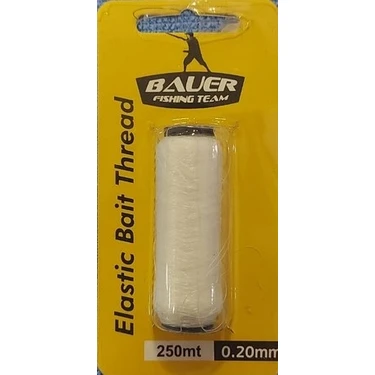 Bauer Elastic Yem Ipi 250MT 0,20MM Yem Sarma