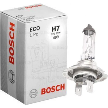 Bosch H7 12V 55W Standart Halogen Ampul 1 Adet Fiyatı