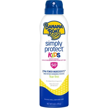 Banana Boat Çocuklar Için Güneş Koruyucu Sprey Losyon SPF50 175