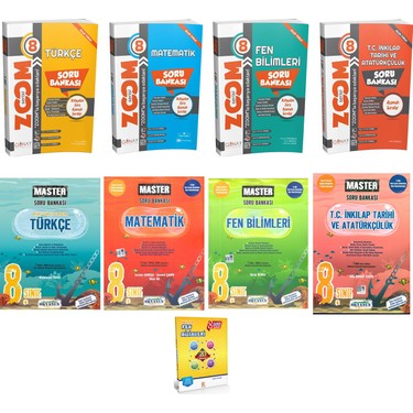 Gun Ay Yayinlari Zoom Serisi 8 Sinif Ve Okyanus Master Tum Kitabi