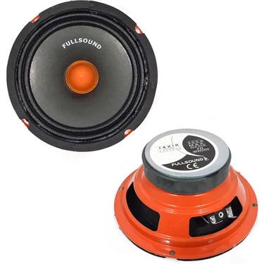Fullsound Oto Mıdrange 16 cm 200 W 2 Adet / 1421R Fiyatı