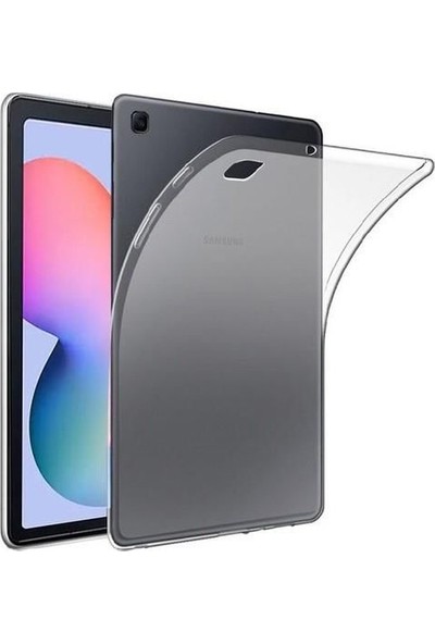 Arabulalaca Samsung Galaxy Tab S6 Lite 10.4'inc P610 - P615 Şeffaf Silikon Soft  Şeffaf