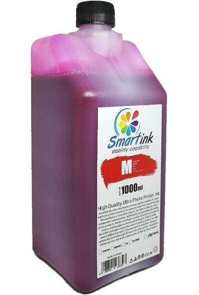 Smartink H971P-H973P-H980P Pigment Mürekkep Kırmızı 10 Adet