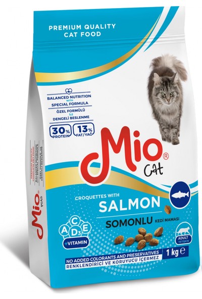 Mio 1 kg Somonlu Kedi Maması