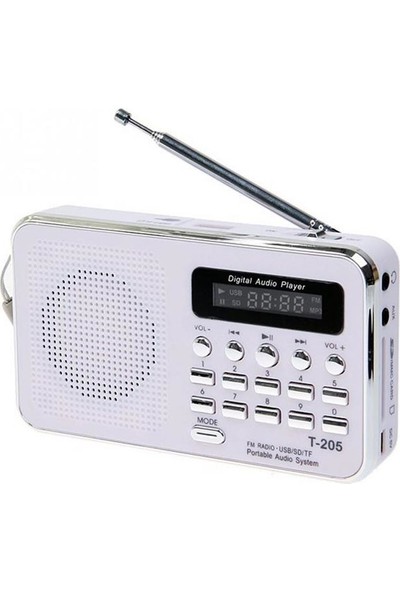 Emrtech EMR-330 Dijital Şarjlı Taşınabilir Radyo
