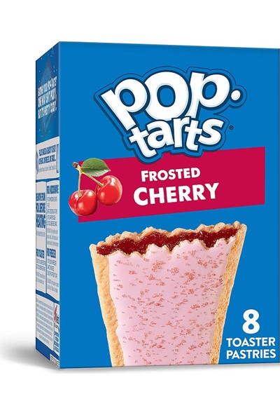 Pop-Tarts Frosted Cherry Kiraz Dol grulu Bisküvi 384 gr