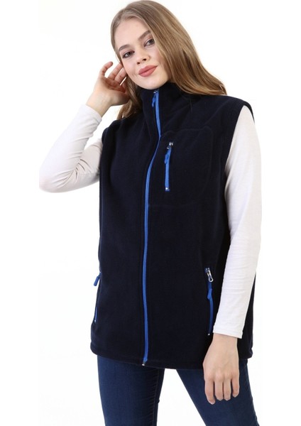 Genıus Store Kadın Spor Polar Yelek Outdoor Yelek