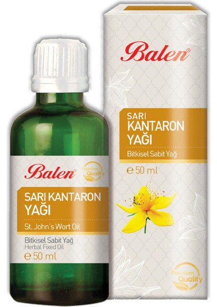 Sarı Kantaron Yağı (Maserasyon) 50 ml 4'lü