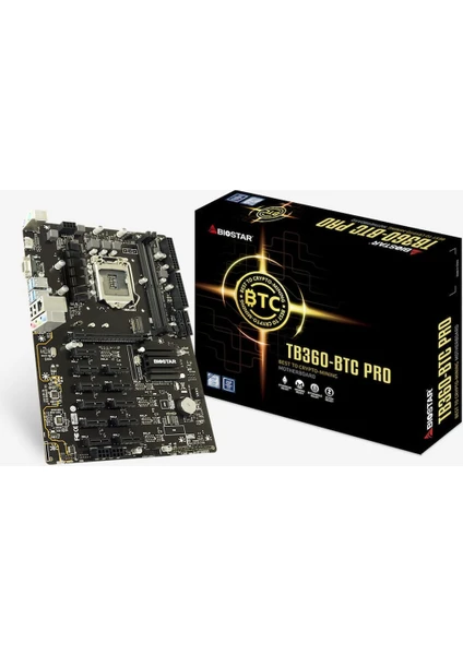 TB360-BTC Pro Intel B360 2666MHz DDR4 1151 Pin ATX Anakart