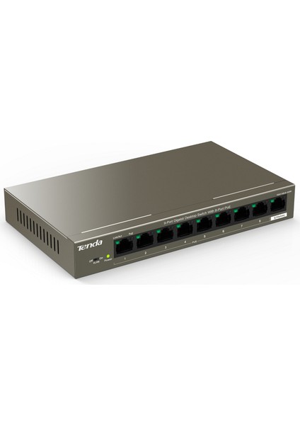 TEG1109P 9 Port  Gıgabıt 8 Port Poe Switch 1uplınk