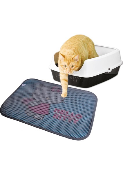 Hello Kıtty Paspas Dikdörtgen 01