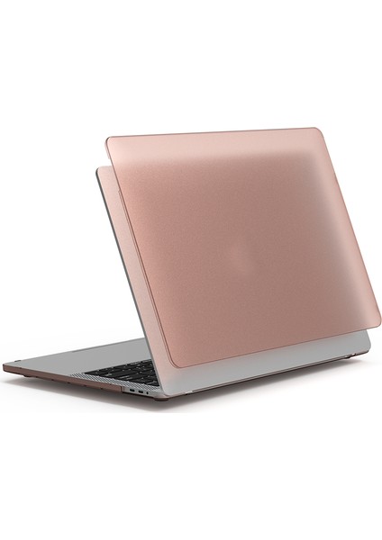 Apple 13.3' Air 2020 Macbook Ishield Cover Pembe