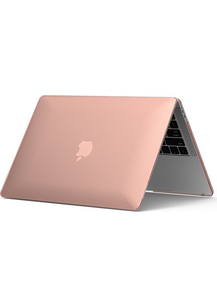 Apple 13.3' Air 2020 Macbook Ishield Cover Pembe
