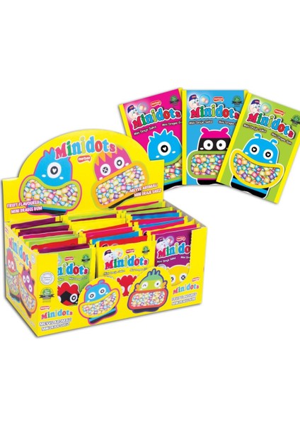 Minidots Sakız Şeker Poşet 60'lı
