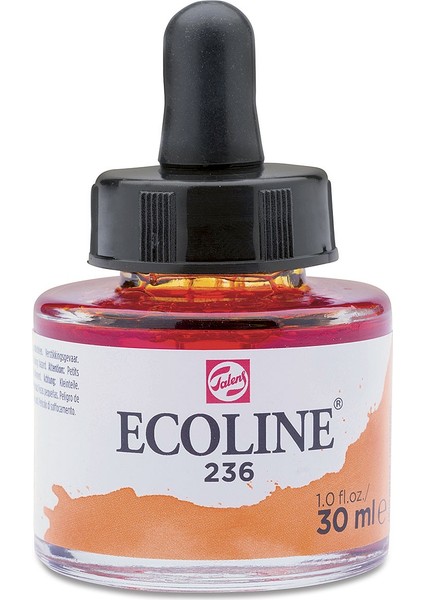 Ecoline Sıvı Sulu Boya 30 ml Deep Orange