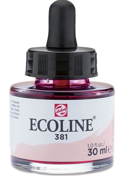 Ecoline Sıvı Sulu Boya 30 ml Pastel Red