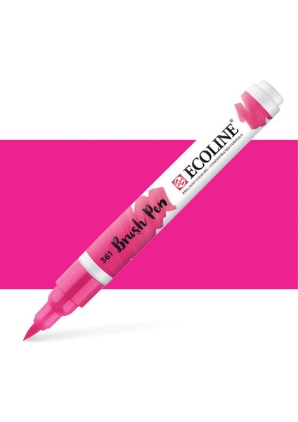 Ecoline Fırça Uçlu Sulu Boya Kalemi Light Rose