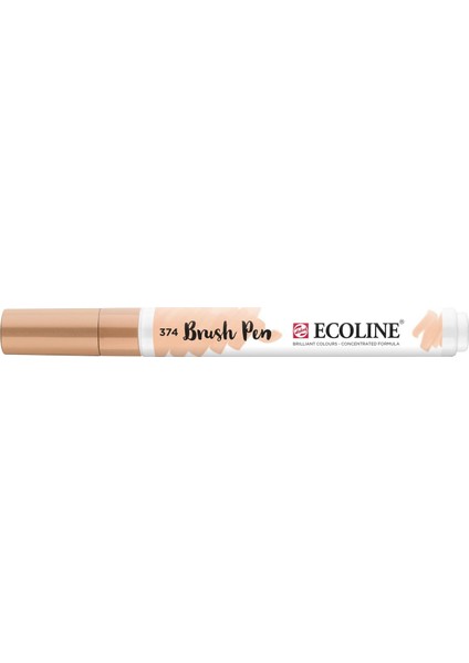 Ecoline Fırça Uçlu Sulu Boya Kalemi Pink Beige fırsatları