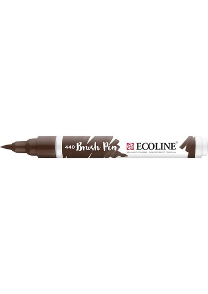 Ecoline Fırça Uçlu Sulu Boya Kalemi Sepia Deep