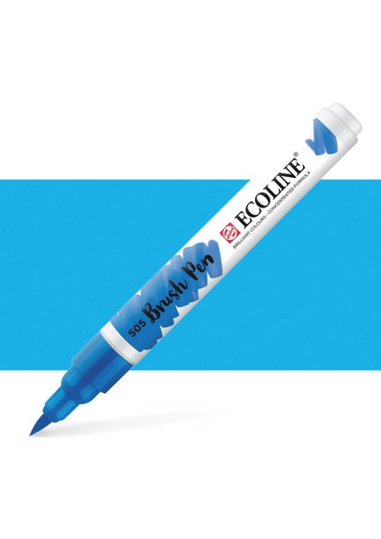 Ecoline Fırça Uçlu Sulu Boya Kalemi Ultramarine Light fiyatları