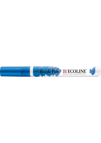 Ecoline Fırça Uçlu Sulu Boya Kalemi Ultramarine Light modelleri
