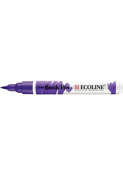 Ecoline Fırça Uçlu Sulu Boya Kalemi Blue Violet