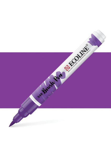 Ecoline Fırça Uçlu Sulu Boya Kalemi Blue Violet fiyatları