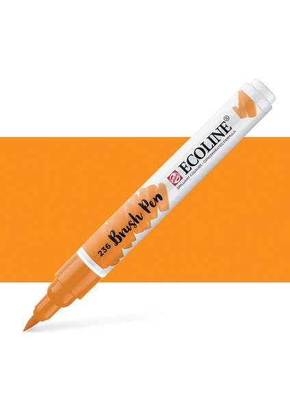 Ecoline Fırça Uçlu Sulu Boya Kalemi Light Orange fiyatları