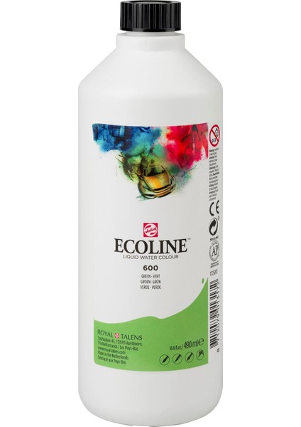 Ecoline Sıvı Sulu Boya 490 ml Green