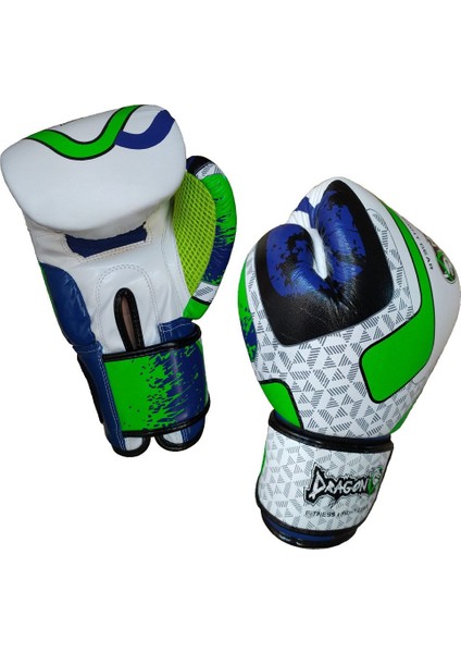 Cool Lime Hakiki Deri Kick Boks, Muay Thai ve Boks Eldiveni 30278