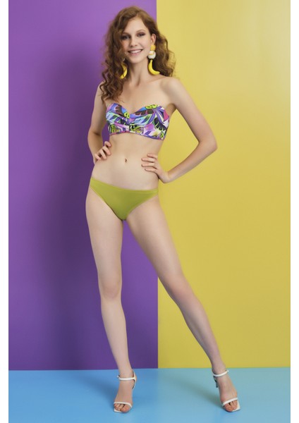 Yağ Yeşili 2 cm Bikini Altı