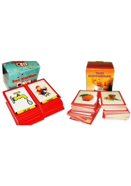 Yayıncılık Eğitim Kartları +18 Ay 102 Kart Zeka ve Dikkat Geliştirici ve 2 Yaş Üzeri Ses Kartları