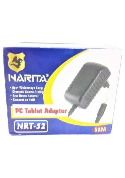 Adaptör 5V 2A Pc Tablet Adaptör Nrt-52