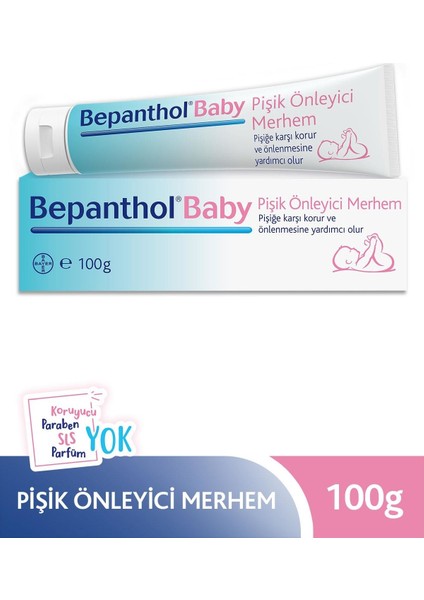 Baby Pişik Önleyici Merhem 100 gr + 100 gr 2'li Avantaj Paketi